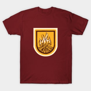 Camping fire and camping life T-Shirt